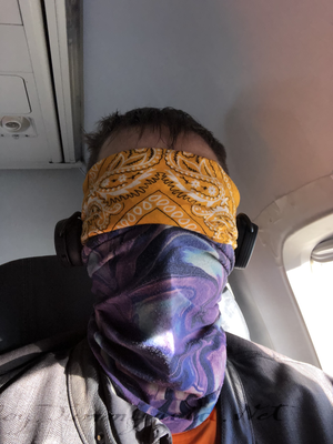 Improvised airline PPE